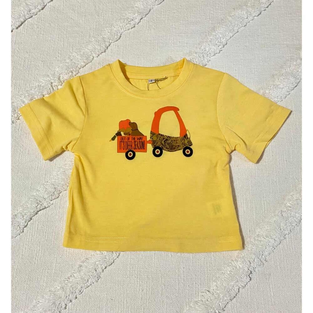 Yellow Hunting Shirt size 2T